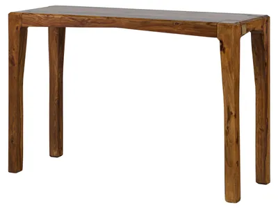 Produktbild von MASSIVMOEBEL24Konsolentisch Sheesham 120x42x80 dunkelbraun lackiert ANCONA #204
