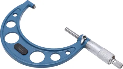 Zdjęcie produktu dla Mikrometr Stabilny stop powierzchni Dokładny pomiar Przenośny mikrometr Suwmiarka Grubościomierz 75?100/0.01mm