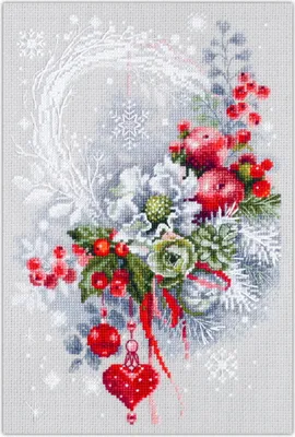 Produktbild von Magic Needle Zweigart Edition Kreuzstich Stickpackung "Winterlaune", Zählmuster, 19x28cm