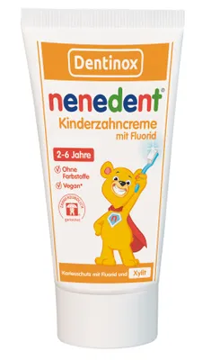 Produktbild von NENEDENT Zahnpasta für Kinder mit Fluorid 50 ml
