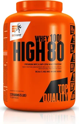 Produktbild von Extrifit High Whey 80, 2270g, Pistazie