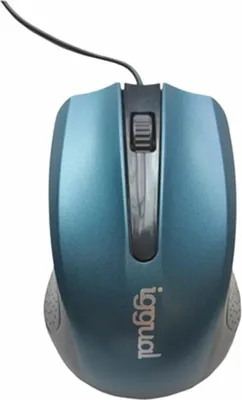 Obrázek produktu pro iggual IGG317549, Pro praváky i leváky, Optický, USB Typ-A, 800 DPI, Černá, Modrá