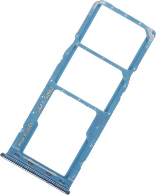 Produktbild von Für Samsung Galaxy A50 Sim Karten Tray Halter Sim Tray Blau