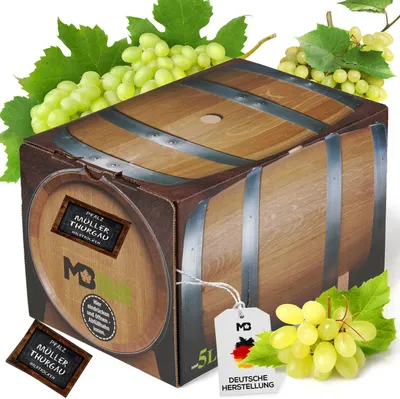 Produktbild von Bag in Box Wein Müller Thurgau Weißwein halbtrocken 5 L