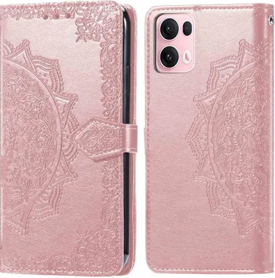 Immagine prodotto di imoshion Custodia a libro Mandala Oppo Reno 13 Pro - Oro rosa