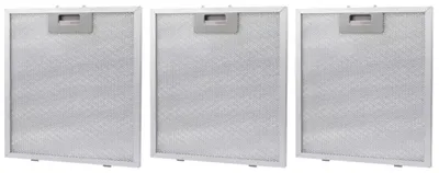 Produktbild von 3x Trade-Shop Metallfettfilter kompatibel mit IKEA BEJUBLAD, HDDW00S, HDDW10S, HDDW40S, HDFCW00S, HDFCW00W, HDFCW10S, HDFCW10W, HDFCW40S, HDFCW40W