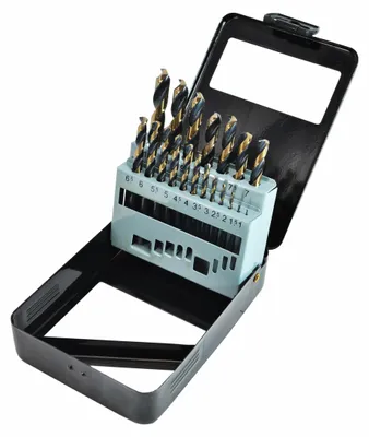 Obrázek produktu pro Awtools Sada Vrtáků Do Kovu Hss M2 19Dílná Premium