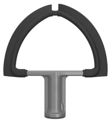 Image de KitchenAid 5KDF7B, fouet, noir, acier inoxydable, silicone, acier inoxydable, 6,9 l, 2 pièces