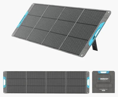 Obrázek produktu pro Přenosný solární panel - Skládací solární panel - Mobilní solární panel - Solární panel pro kempování - 200W model