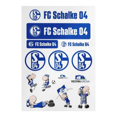 Produktbild von FC Schalke 04 S04 Aufkleber-Bogen A5