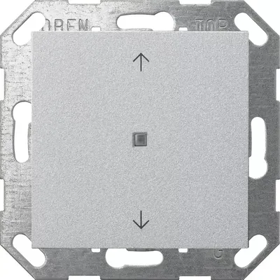 Produktbild von Gira Taster Wippe 1f Pfeile OneKNX System 55 F Alu 517226