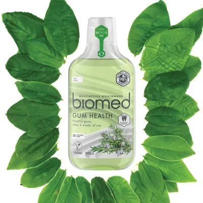 Obrázek produktu pro Biomed Gum Health přírodní ústní voda s multiminerálním aktivním komplexem (500ml), 104497