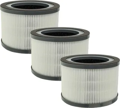 Produktbild von vhbw 3x Luftilter Ersatz für Levoit Vista 200-RF für Luftreiniger - Kombifilter Vorfilter + HEPA + Aktivkohle