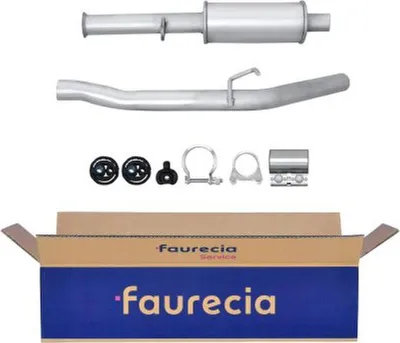 Image de Silencieux avant FAURECIA IAM Expertise pour, entre autres, RENAULT KANGOO