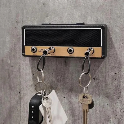 Productafbeelding van Marshall sleutelbord, sleutelhouder, wandmontage, jack rack 2.0 met 4 gitaarstekkers