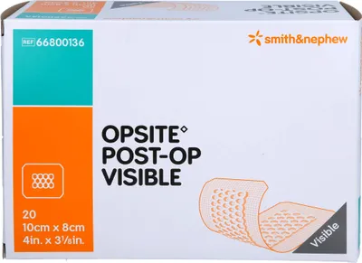 Produktbild von OpSite Post OP Visible 8x10cm, 20 St. Wundauflagen
