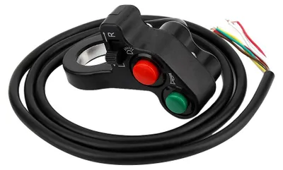 Produktbild von 3-in-1-Kombinationsschalter für Blinker und Hupenscheinwerfer für Motorräder, Elektroautos, Dreiräder