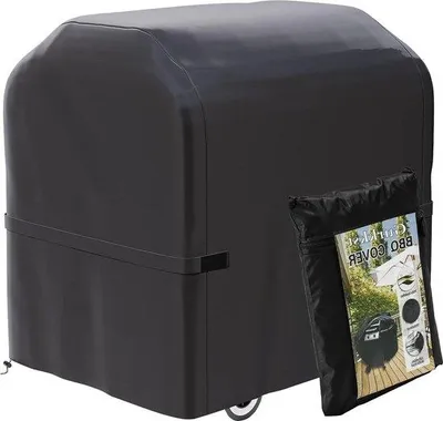 Obrázek produktu pro Voděodolná plachta na gril z materiálu 420D Oxford – vysoká kvalita – plachta na gril – voděodolná – ochranná plachta (105 x 49 x 102 cm)