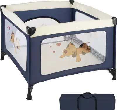 Produktbild von tectake® Baby Laufstall Tommy Junior 105 x 105 x 78 cm