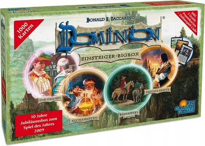 Produktbild von RGG - Dominion Einsteiger-Bigbox Brettspiel Gesellschaftsspiel
