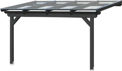 Produktbild von Terrassenüberdachung SKAN HOLZ Ancona 434 x 250 cm anthrazit