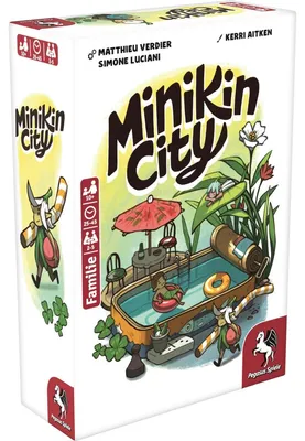 Zdjęcie produktu dla Gra karciana Minikin City, przeznaczona dla rodzin i dzieci
