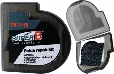 Image de SUPERB Kit de réparation de tuyau autocollant 6 pièces