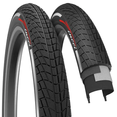 Produktbild von Zwei faltbare BMX-Reifen für 20-Zoll-Fahrräder