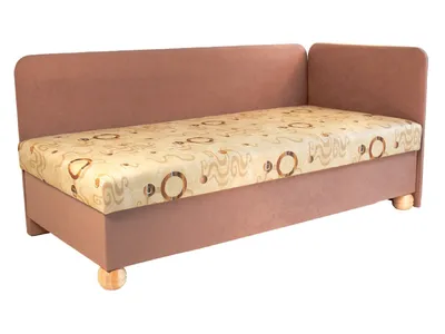 Obrázek produktu pro MOB, Jednolůžko 80 cm - Sarita (s pěnovou matrací) (P)