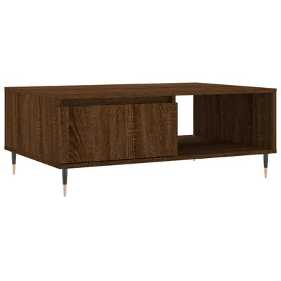 Produktbild von Couchtisch Braun Eichen-Optik 90x60x35 cm Holzwerkstoff