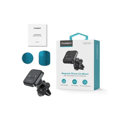 Produktbild von Choetech H042 magnetische Autohalterung (schwarz)