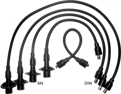 Produktbild von Zündleitungssatz Kupferzündleitung Kabel BBT passend für PORSCHE 914
