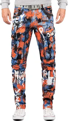 Produktbild von Cipo & Baxx Herren Jeans CD587 Blau W42/L34