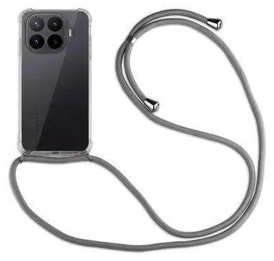 Produktbild von Handykette für Xiaomi 17T Pro Hülle mit Band Case Handyhülle mit Kette in Grau