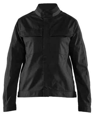 Produktbild von Blakläder Damen Industrie Jacke Stretch 4443, Farbe:Schwarz/Dunkelgrau, Größe:S