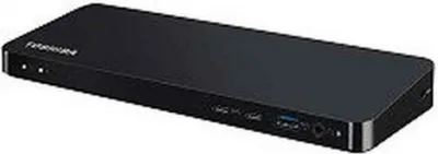 Zdjęcie produktu dla Dynabook Thunderbolt 3 Dock, Przewodowa, Thunderbolt 3, USB Typu-A, USB Type-C, 10,100,1000 Mbit/s, Czarny, 3840 x 2160 px