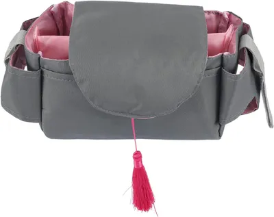 Productafbeelding van Draagbare stoffen luiertas voor baby's en reizen met handvat