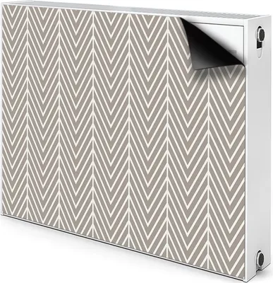 Produktbild von Magnet Heizkörperabdeckung Heizkörperverkleidung Verkleidung Abdeckung 90x60 cm  - Muster, in, Herringbone