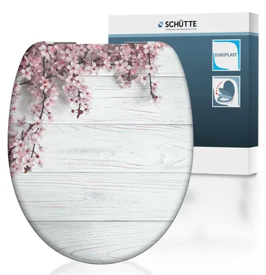 Produktbild von Duroplast WC-Sitz FLOWERS&WOOD, mit Absenkautomatik