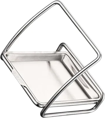 Immagine prodotto di Contenitore per carne in acciaio inossidabile color argento, grande
