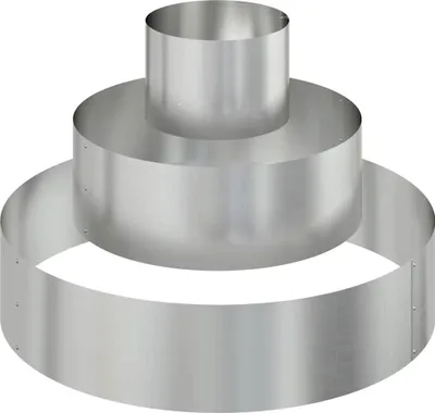 Immagine prodotto di vidaXL Fioriera da giardino Argento 90 x 90 x 20 cm Acciaio zincato