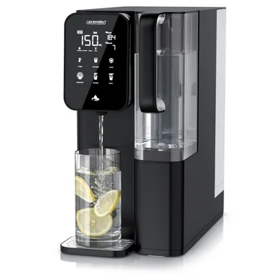 Obrázok produktu pre Arendo Osmoseanlage, stolný reverzný osmózny systém 6,5 l, systém na filtrovanie vody, dávkovač horúcej vody, 7-stupňová filtrácia, 99,99 % čistá pitná voda, nastaviteľný od 15 do 100 °C