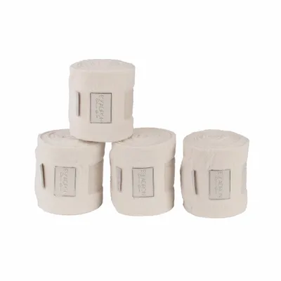 Produktbild von Eskadron Fleecebandagen 4er Set, Bandagen, fossil, silk purple, soft peach Größe - Warmblut Farbe - greige