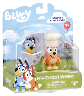 Zdjęcie produktu dla Figurki zestaw 2pak Ekskluzywna Restauracja Bluey BLU13045