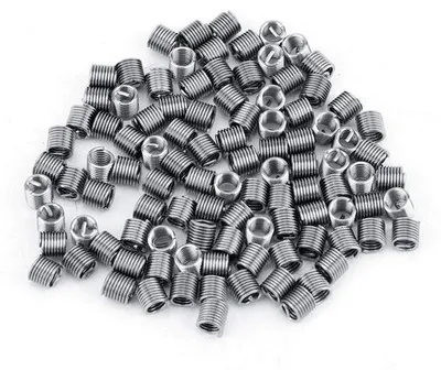 Immagine prodotto di Inserti filettati in acciaio inossidabile - Assortimento M4 0,7 2 D 100 pezzi