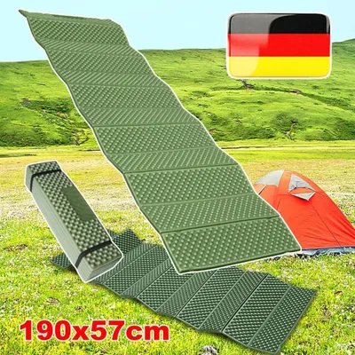 Immagine prodotto di Tappetino termico da esterno, 190 cm, per dormire, ideale per campeggio, materassino pieghevole, sottostrato