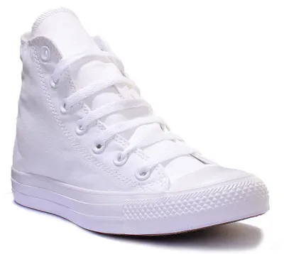 Produktbild von Converse Chuck Taylor All Star Hi Schnürung lässig Le wand Turnschuhe Weiß Mono – undefined / Weiß