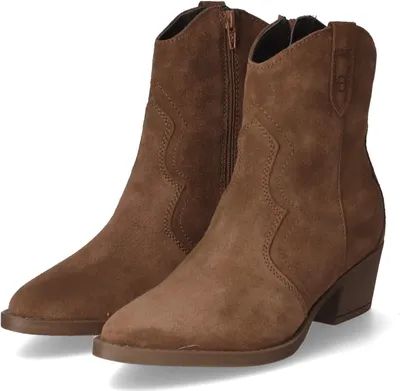 Produktbild von Tamaris Damen Westernstiefeletten Braun Rauleder Größe: 37