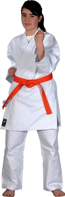 Produktbild von KAITEN Karateanzug Kodomo - Karate Gi weiß 9 oz Baumwolle - Moderner weiter Schnitt - Größe 160 cm