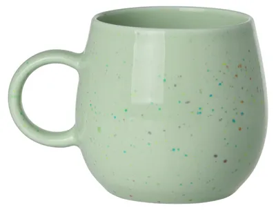 Produktbild von Estia | Porzellanbecher - Teebecher 480ml - grün - Kaffeebecher - Becher - Dekobecher aus Porzellan